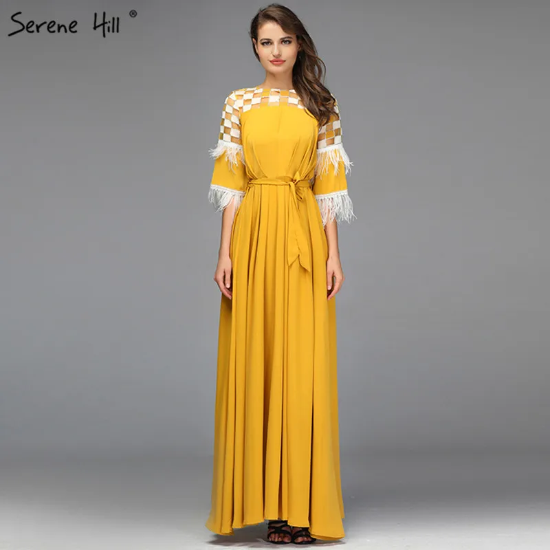 simple long gown designs with sleeves