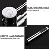 Onyzpily Chrome Bathtub Standing Faucet  Bathroom Shower Faucet 360 Rotation Swivel Spout with Flexible Hand Tap Mixer Shower 4