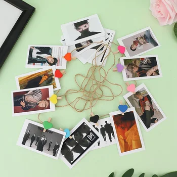 

20pcs/set Kpop SuperM Mini Album SuperM Jopping LOMO Card Send Clips Rope Post Card Gift KAI LUCAS TAEMIN TAEYONG BAEKHYUN LJ801