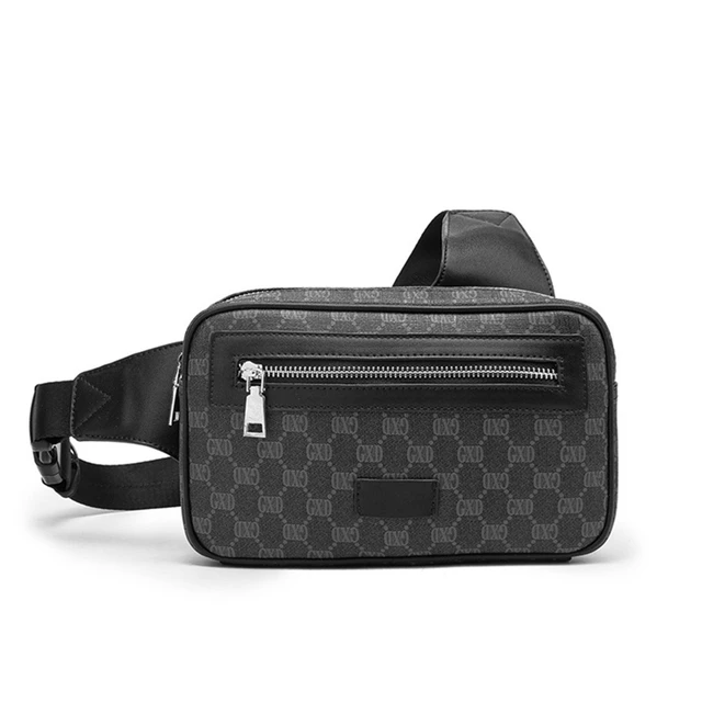 Men's Crossbody Bag, Fashion Trendy Chest Bag, Sports Mobile Phone