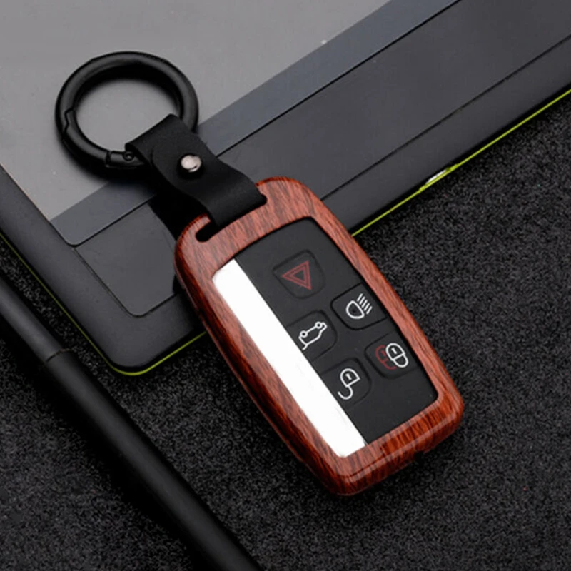 

1x Car Key Case Protective Cover Fob Shell For Range Rover Evoque Freelander 2