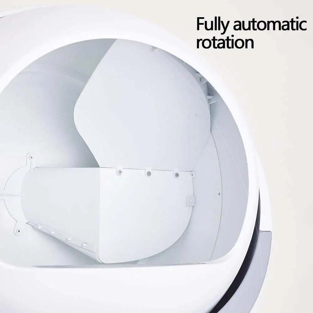 Automatic Self Cleaning Cats Sandbox Smart Litter Box Closed Tray Toilet Rotary Training Detachable Bedpan Pets Accessories Automatic Self Cleaning Cats Sandbox Smart Litter Box Closed Tray Toilet Rotary Training Detachable Bedpan Pets Accessories