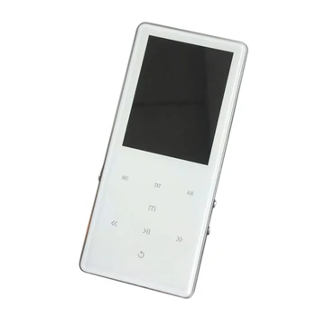 

Hot 2.4 inch Bluetooth Touch-Screen MP3 Player Built-in 8G HIFI Lossless with Fm/Radio and Loud Speaker (White)