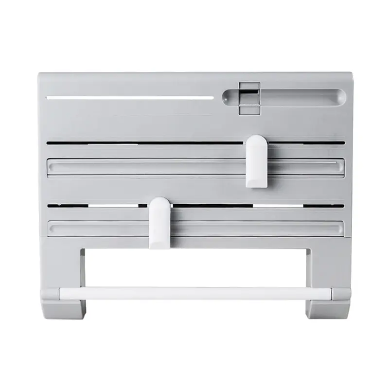 1pc Multi-function Paper Tissue Case Towel Holder Rubbish Shelf Paper Rack Hanging Organizers Kitchen Storage Accessories