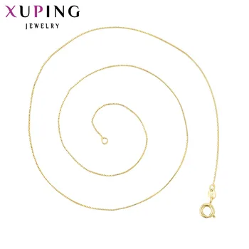 

Xuping High Quality Nice Gold Color Plated Necklace Fashion Necklace Popular Necklace Jewelry Promotion 42635