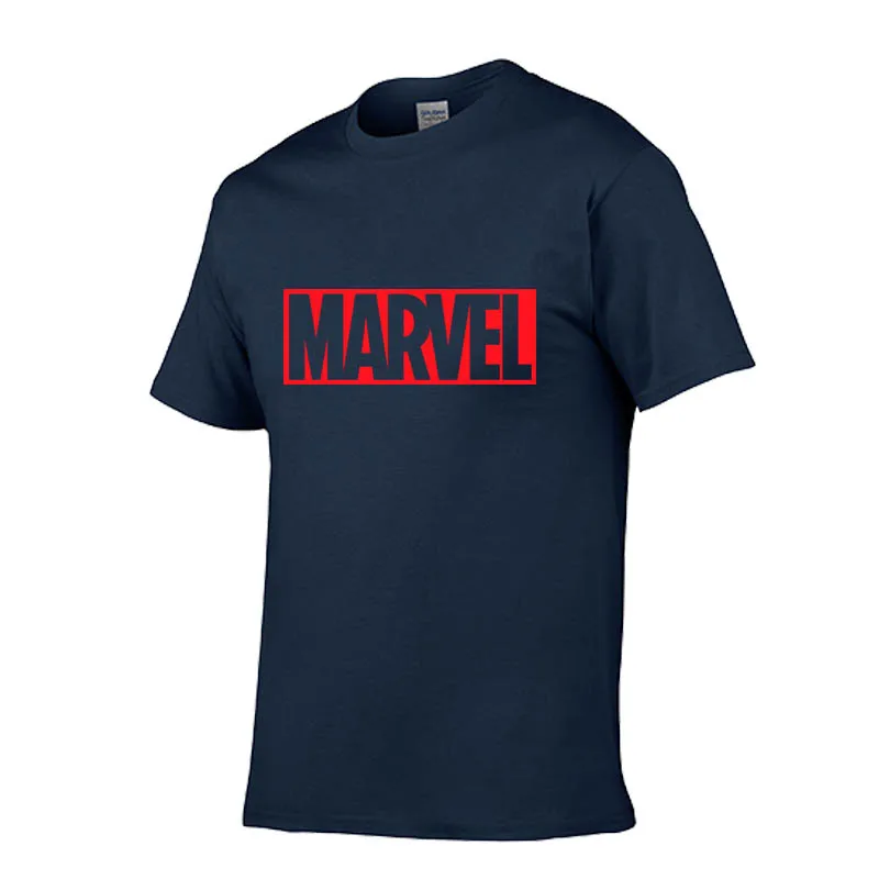 Одежда летние футболки мужские s m ARVEL 100% хлопок короткий рукав футболка плотная