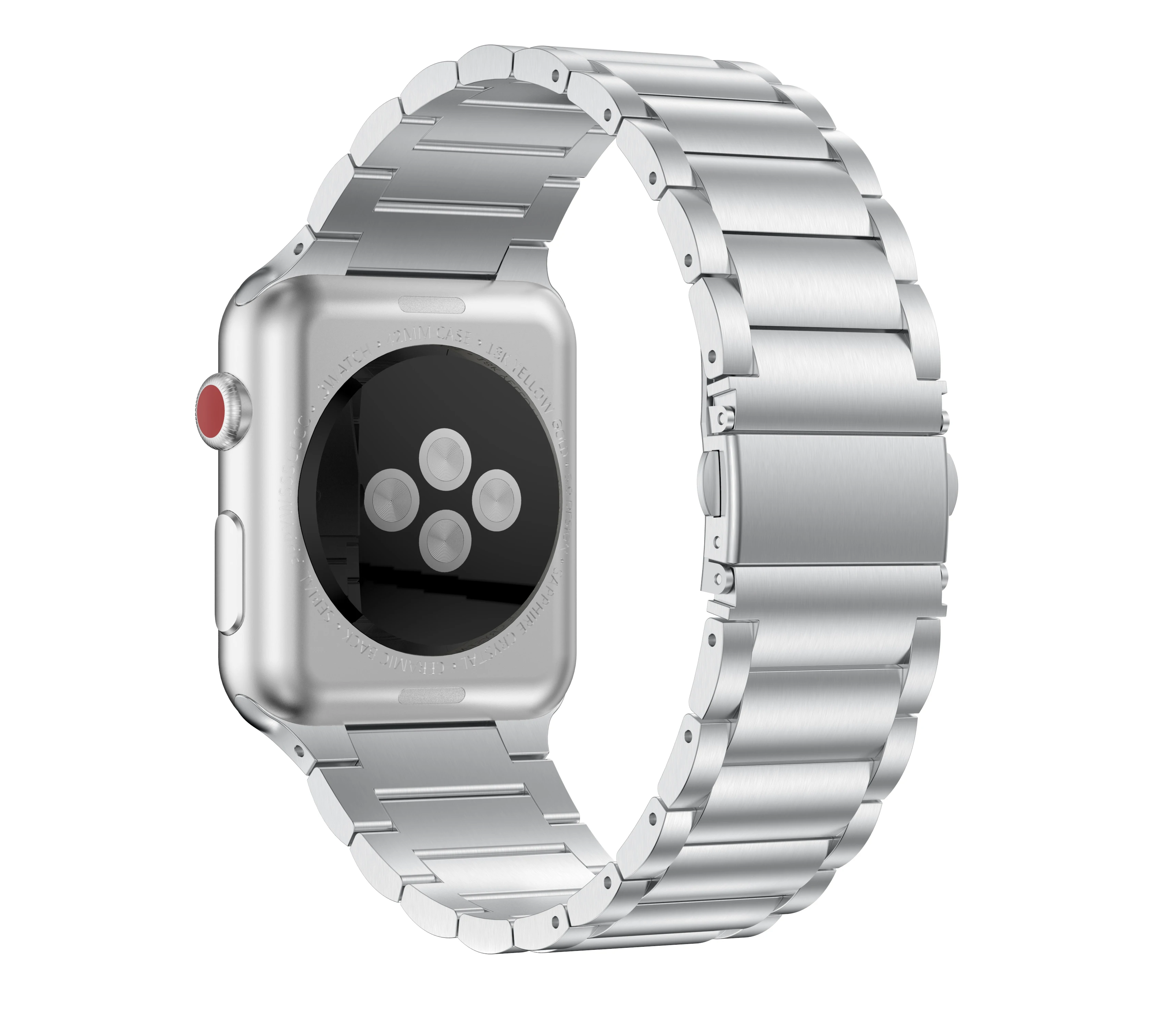 Ремешок для Apple Watch 4, 5, 40 мм, 44 мм, металлический ремешок из нержавеющей стали для часов быстрой посадки, сменные ремешки для iWatch серии 5, 4, 3, 2, 1, 38 мм, 42 мм