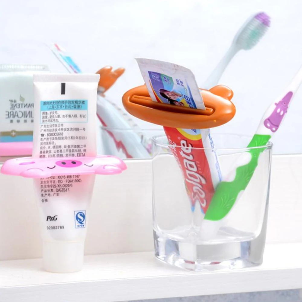 4pcs Oral Care Accessories Set Rolling Toothpaste Squeezer Tube Tooth Paste Squeezer Dispenser  Toothpaste Squeezer