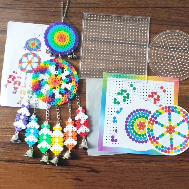 Hama Beads Square Pegboard 5mm  Pegboards 5mm Perler Beads - Beads Puzzle  5 Diy Kids - Aliexpress