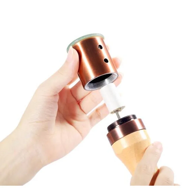 B1290 health face care meridian warm moxibustion rods large thickening jade moxa massage hairdressing article moxa roller sticker (15)