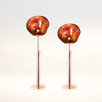 

Nordic DIXON Standing Lamps Loft Acrylic LED Lava Floor Lights Bedroom Living Room Hotel Standing Lighting Fixtures Decoration