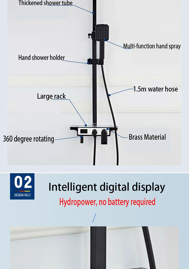 Black Shower Game digital shower mix hot and cold water shower game Black Shower Faucet and digital shower game