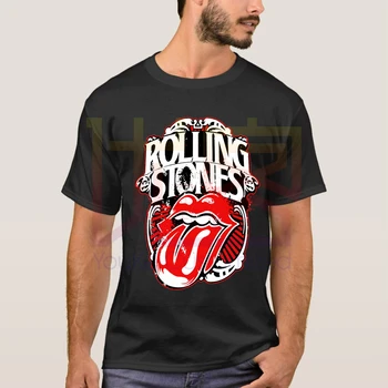 

Rolling Stonees Men's Logo Tongue T-Shirt Classic Style T-Shirt Winner Tee Men Brand Clothing For Men Tops