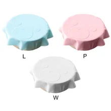 Мультфильм шаблон стрейч силиконовые крышки многоразовые свежие хранения продуктов, крышки подходят различные размеры и формы контейнеров 1