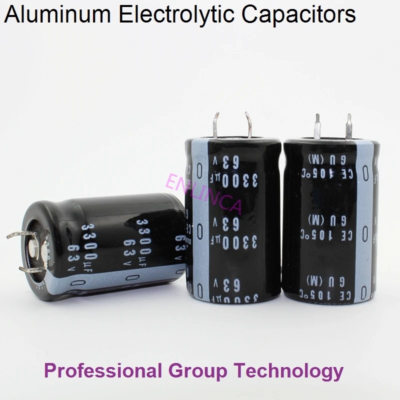 Condensadores Electrolíticos De Aluminio De Inmersión Radial, 1 Piezas 16v 25v 50v 63v 80v.jpg