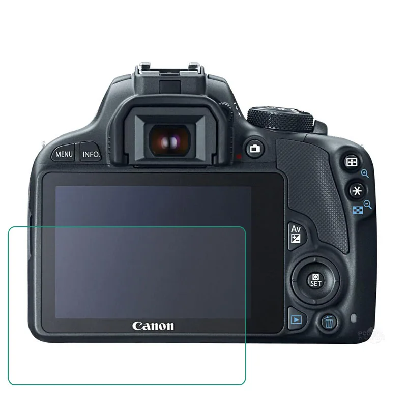 Защитное закаленное стекло для камеры Canon EOS 100D Rebel SL1/Kiss X7 M3 M5 M10 G1Xii G1X | Защита экрана -4000033977189