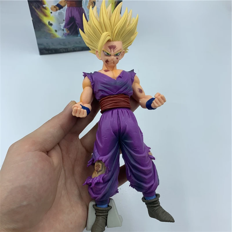 FigureCrazy Anime Figura Dragon Ball Z Gohan Futuro Herói Rubro. Figura de  ação pvc dbz goku gohan super saiyan despertar soldados