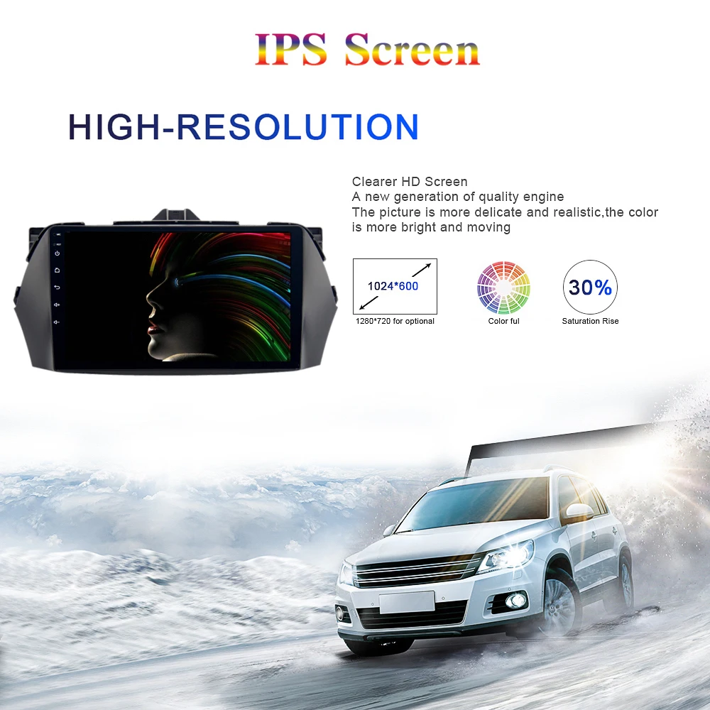 Top Android 9.0 Car Radio 2 Din GPS for Suzuki Ciaz Alivio 2016 2017 2018 PX6 DSP IPS HDMI 4Gb+64Gb RDS WIFI RDS USB BT Mirror-link 4
