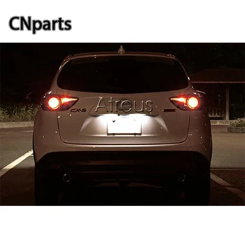 

Auto 2Pcs Car For Mazda 6 03- CX-5 13- CX-7 LED License Plate Light White SMD3528 LED Number Plate Lamp Bulb Kit Accessories