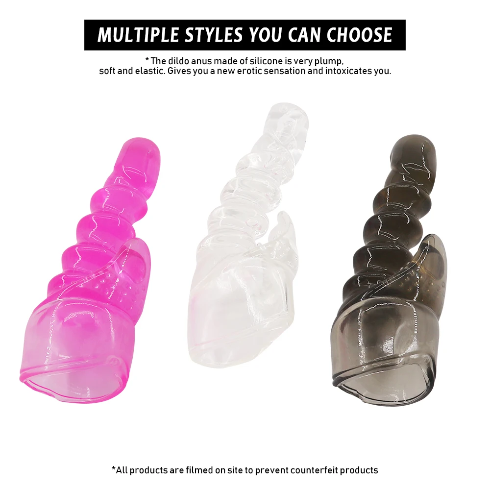 EXVOID AV Rod Head Cap Magic Wand Attachment Head Cover AV Stick Vibrator Accessory Sex Toys