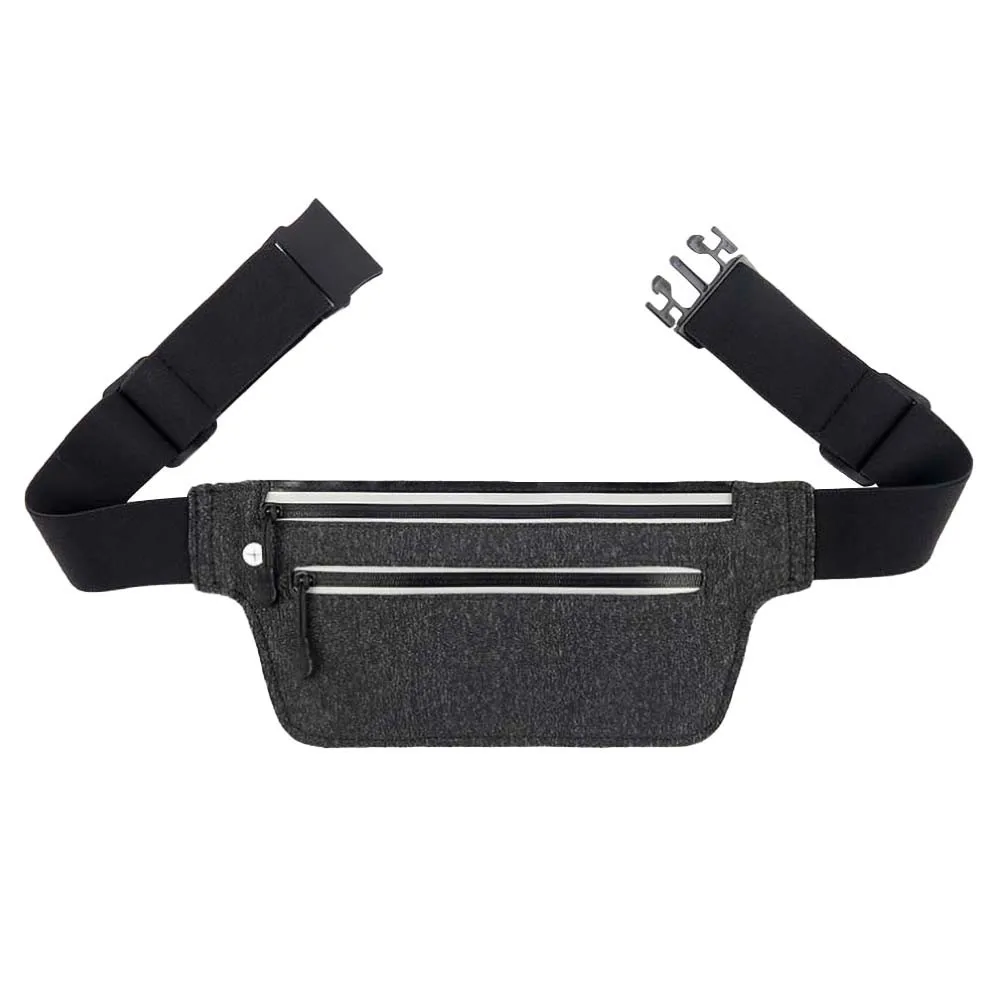 waist bag Outdoor Anti-theft Passport Bag Multi-function Certificate Package Sport Bags Pure Color High capacity waist bags