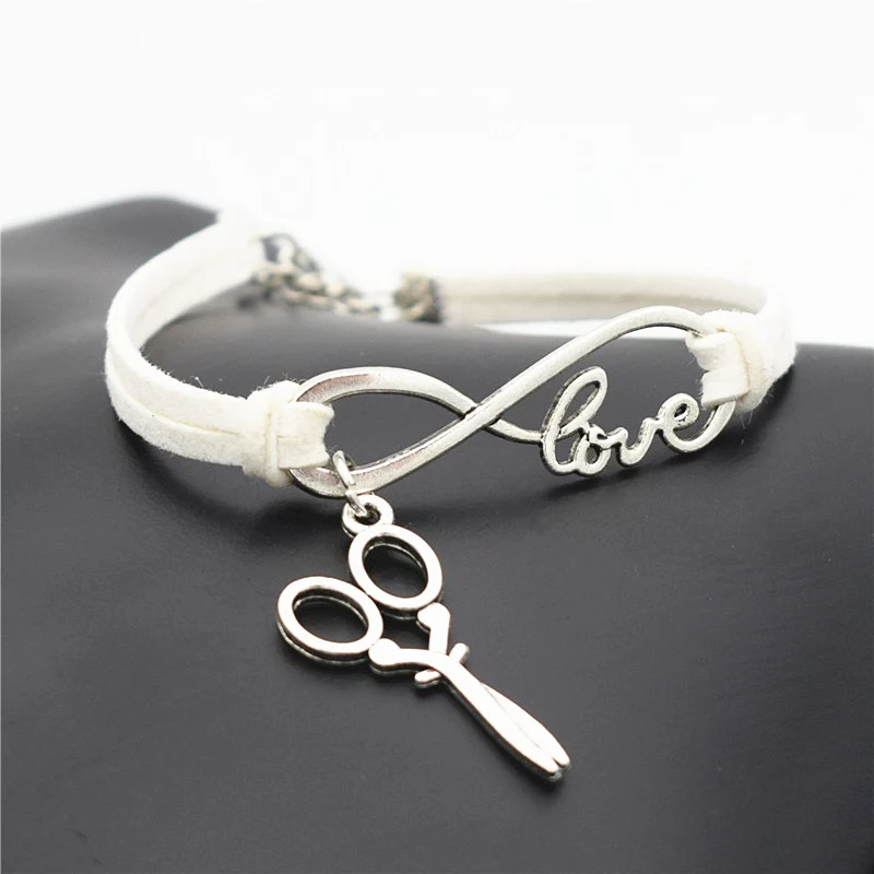 Новый стильный Рождественский подарок уникальный парикмахерский браслет с