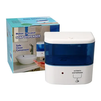 

White 600ml Infrared Induction Smart Liquid Soap Dispenser Sensor Touchless Automatic Soap Dispenser For School Hospital Office