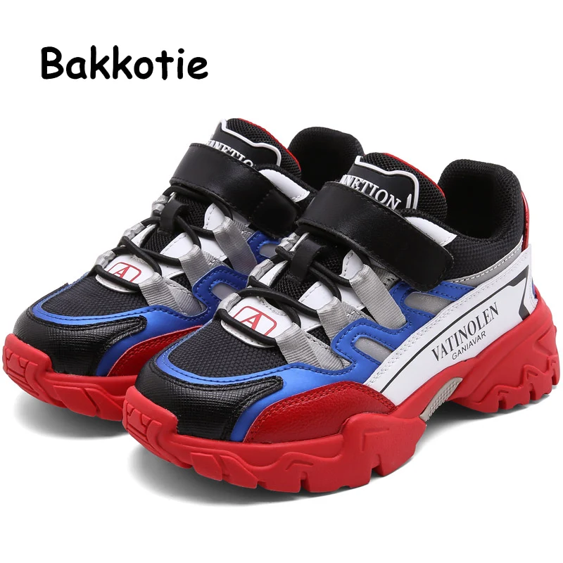 

Bakkotie 2019 Baby Boys Autumn Fashion Sports Shoes Girls New Mesh Breathable Brand Sneakers Kids Soft Casual Running Shoes