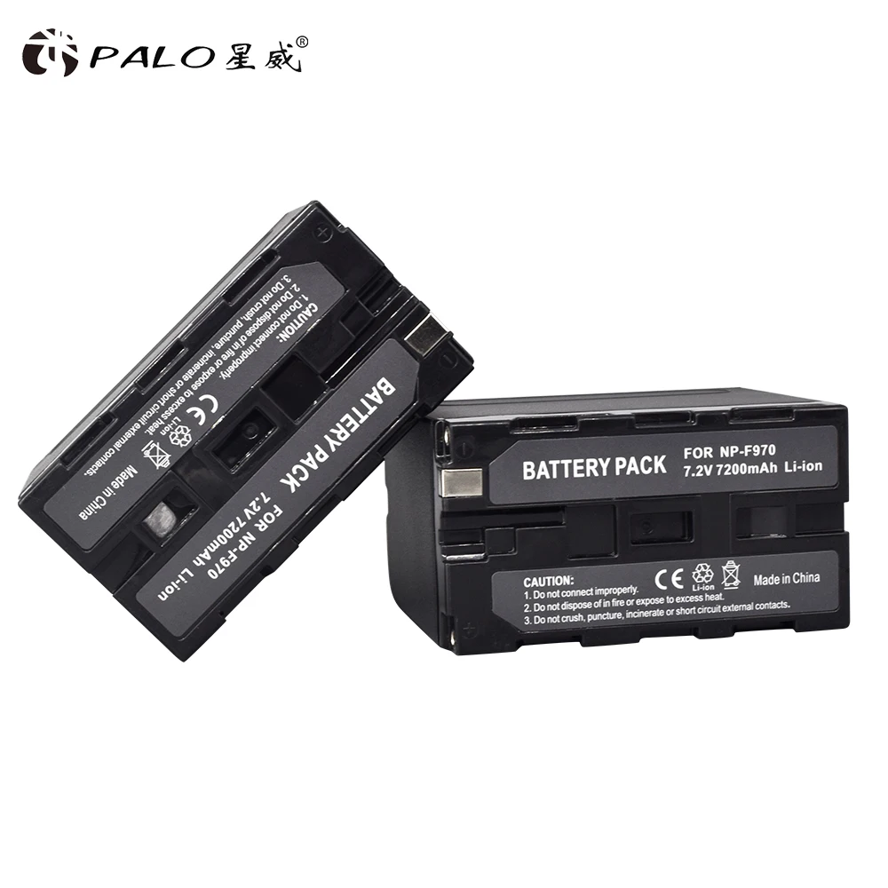 Duplo para Câmera de Sony Peças com Bateria Palo Carregador Li-ion F990 F550 F570 Qm91d Tru47e 2 F960 - Image 4