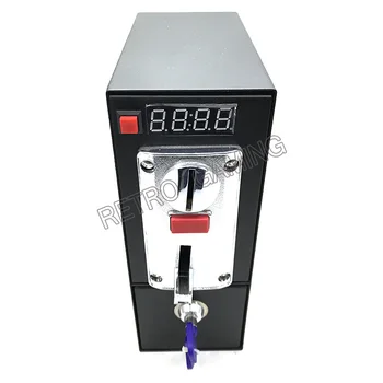 Buy DG600F Coin Operated Timer Control Box With Six Kinds Coin Selector Acceptor For Washing Machine TV Massage Chair
