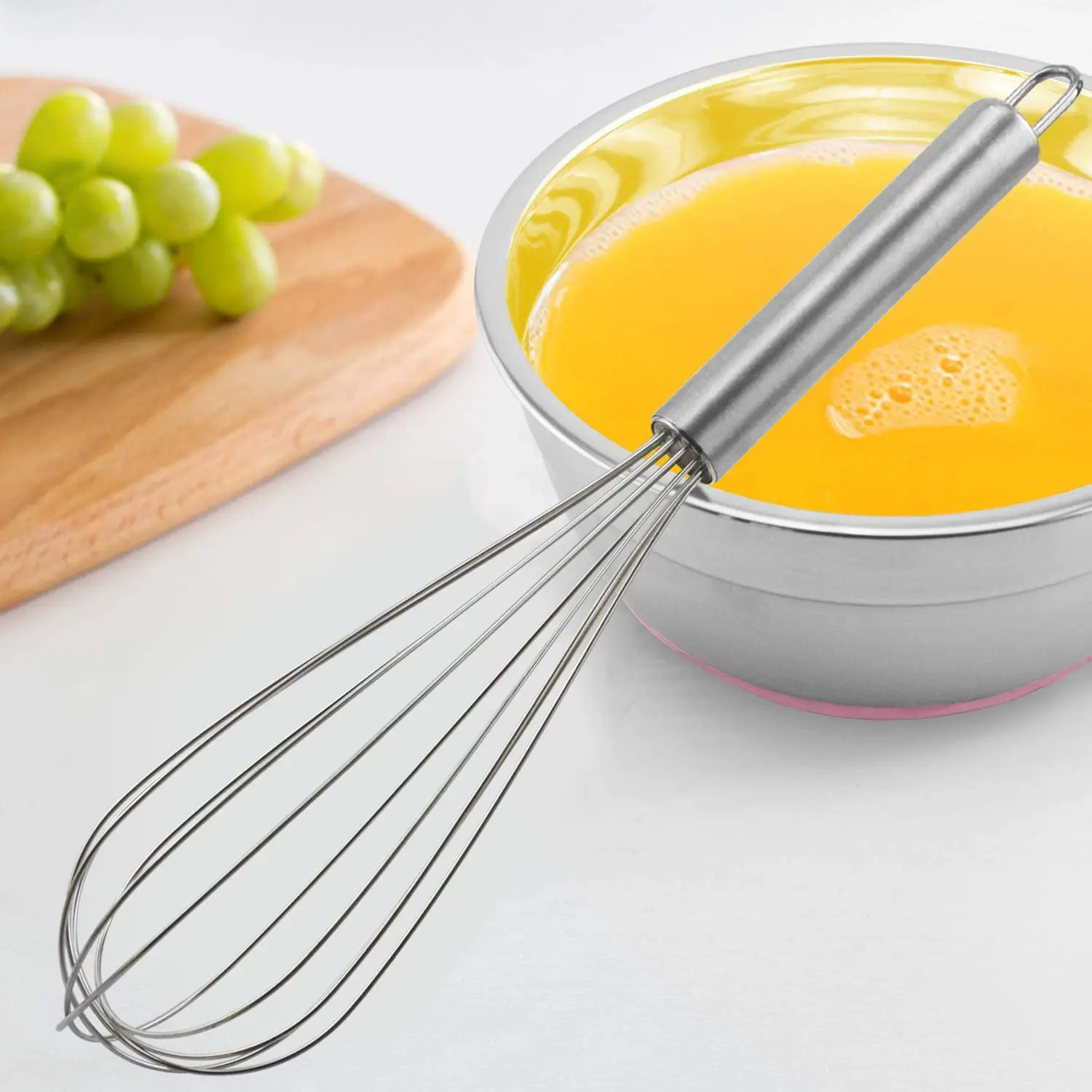 3 Pack Stainless Steel Whisks Wire Whisk Set Kitchen Wisks for Cooking,  Blending, Whisking Essential Tools for Cake Making - AliExpress