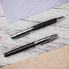 Hot Selling New Arrival PU Leather Brand Metal Roller Ballpoint Pen Office Business Men Writing Pen Buy 2 Pens Send Gift ► Photo 3/6