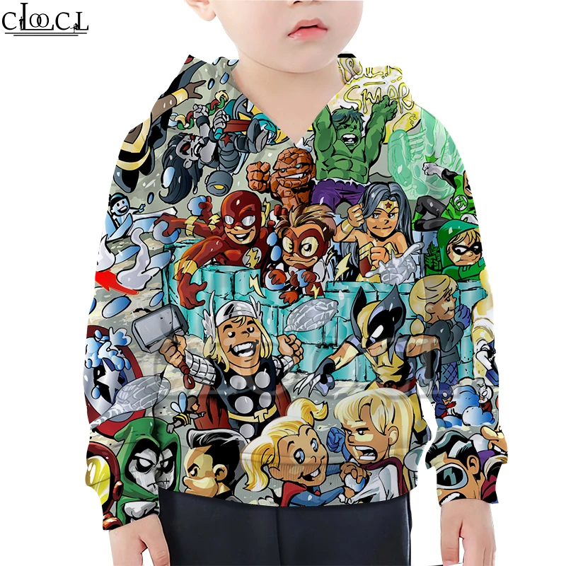  Baby Daughter Clothing Superhero Batman 3D Print Hero Comics Hoodie Boy Girl Sweatshirt Fashion T S