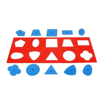 

Baby Toys Montessori Materials Professional Quality Metal Insets Set over 3 years old