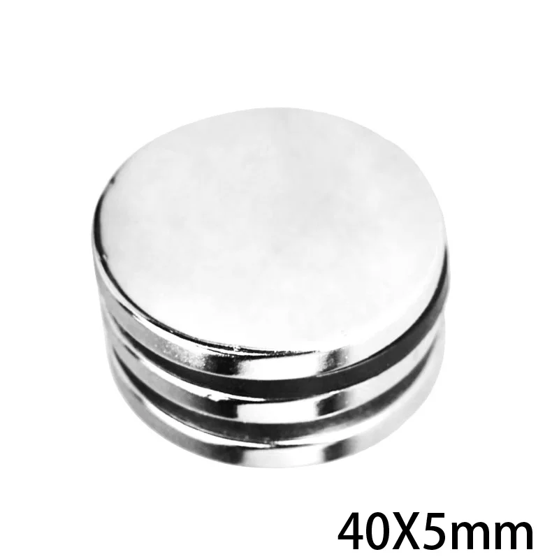 1/2/5/10 шт 40x5 большие круглые магниты 40 мм X 5 суперсильные сильный неодимовый магнит