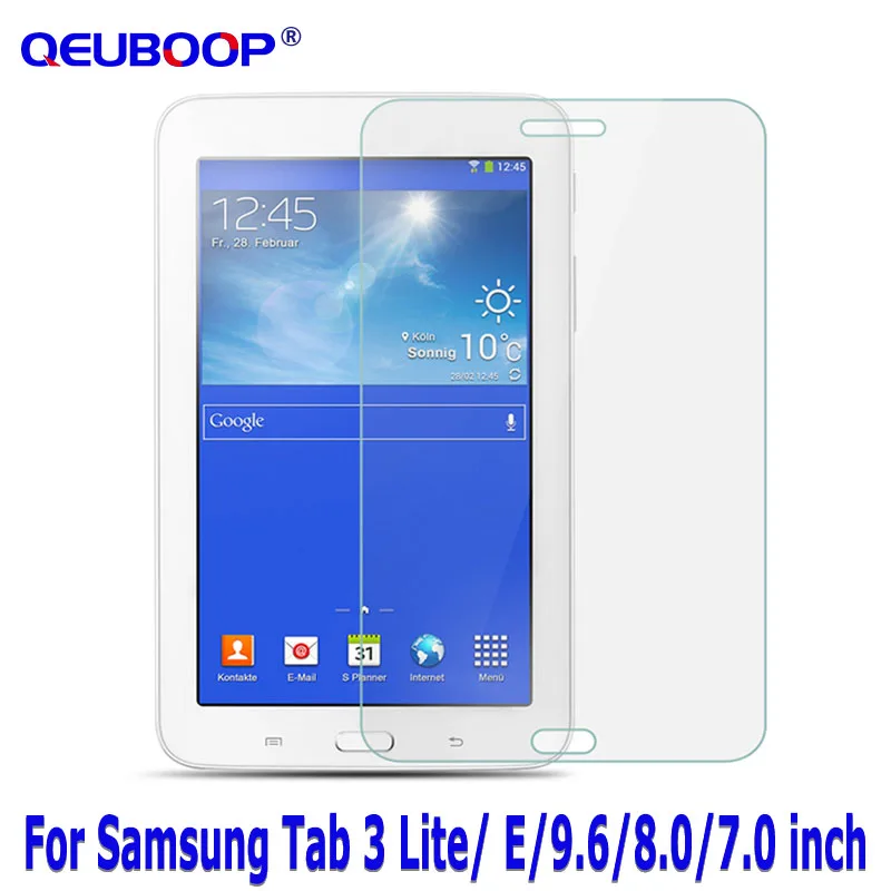 9H закаленное стекло для Samsung Galaxy Tab E 8 9 6 дюймов SM T377 T375 T378 T560 Защита экрана 3 e Lite 7 0