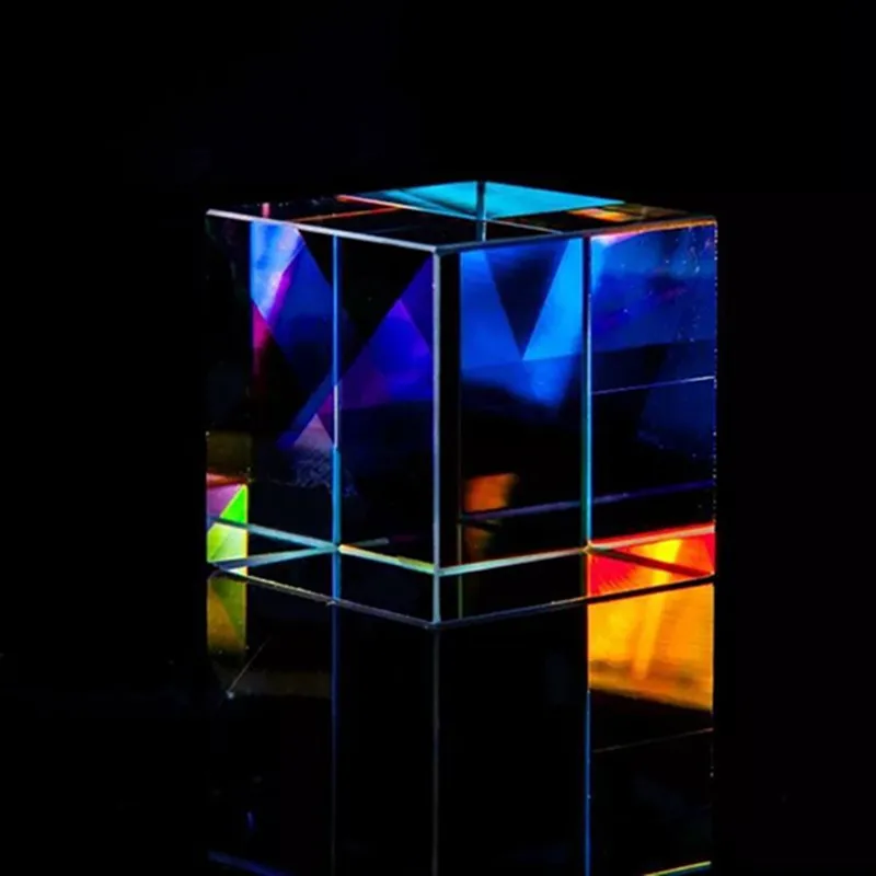 Оптическое стекло призма RGB дисперсия спектр образовательная модель открытый фотографировать фильтр фото фотография