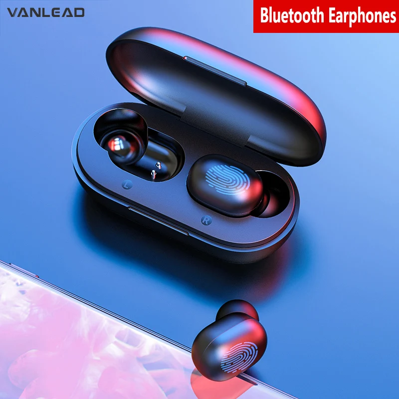 

A6x TWS Bluetooth 5.0 Earphones Fingerprint Touch HD Stereo Wireless Headsets Noise Cancelling Gaming Headset for iPhone Xiaomi