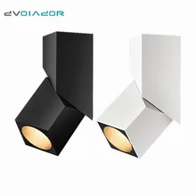 Прожектор с регулируемой яркостью на 360 градусов, светодиодный потолочный светильник в скандинавском стиле, креативный магазин одежды, выставочный зал, освещение для гостиной