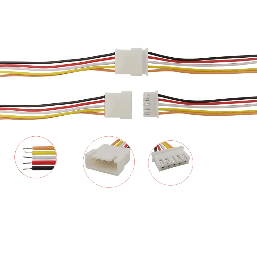 20CM JST XH2.54 Stecker Pitch 2,54mm 2P 3P 4P 5P 6P Männlich Weiblich Stecker Jack JST Draht Stecker 26AWG Batterie Ladekabel Adapte – Detail 6
