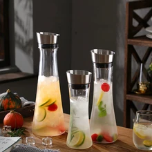 Оригинальное покрытие из нержавеющей стали для ресторана с высокой термостойкостью, горшок для холодной воды, для отеля, вместительный горшок для фруктового сока Vaso