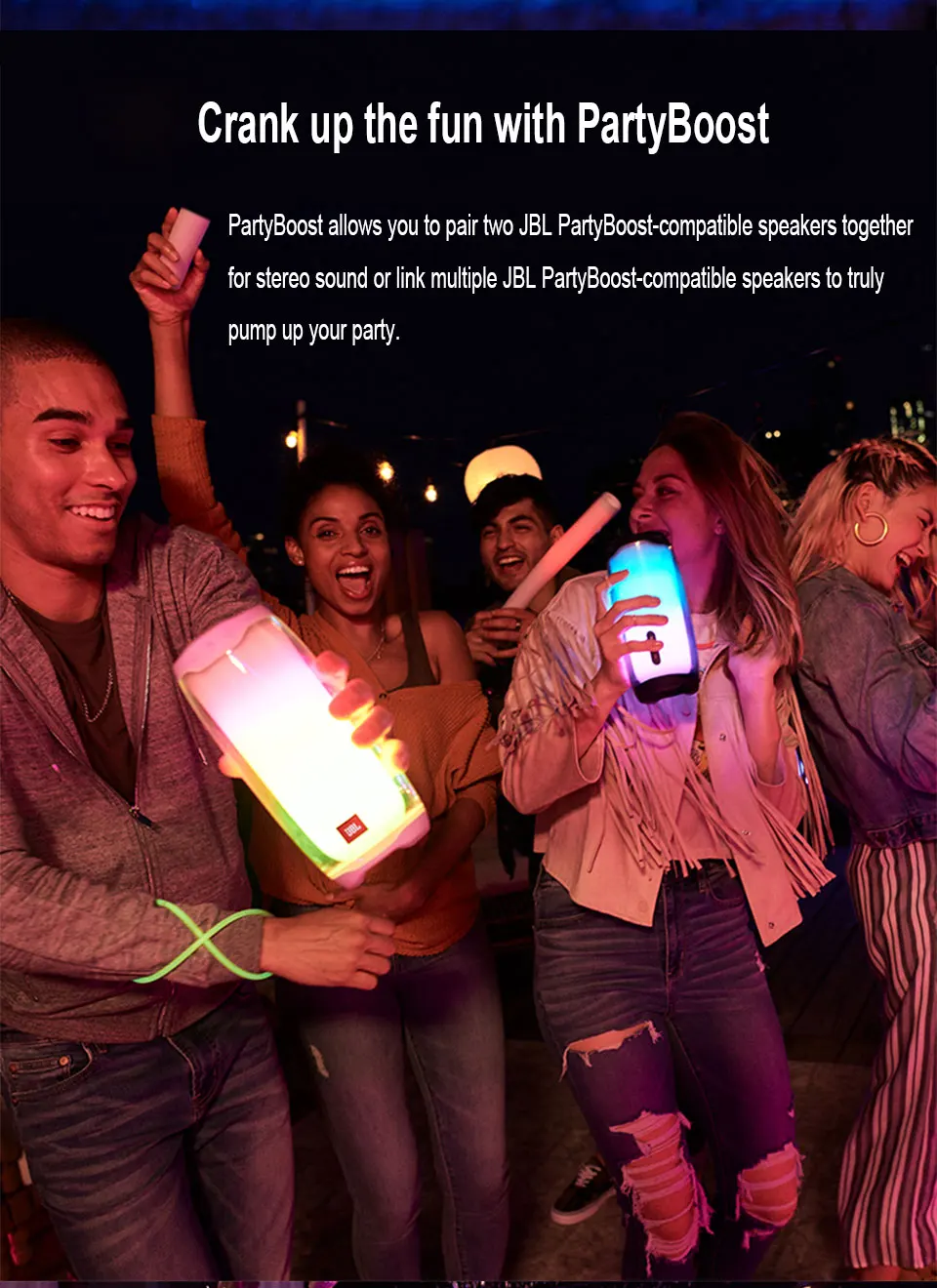 Gadgetoo Jbl Pulse 4 Portable Wireless Bluetooth Speaker