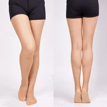 Быстрая доставка, носки в сеточку для латинских танцев, колготки, специальные носки для ног, женские жесткие носки, коричневые колготки для ...(China)