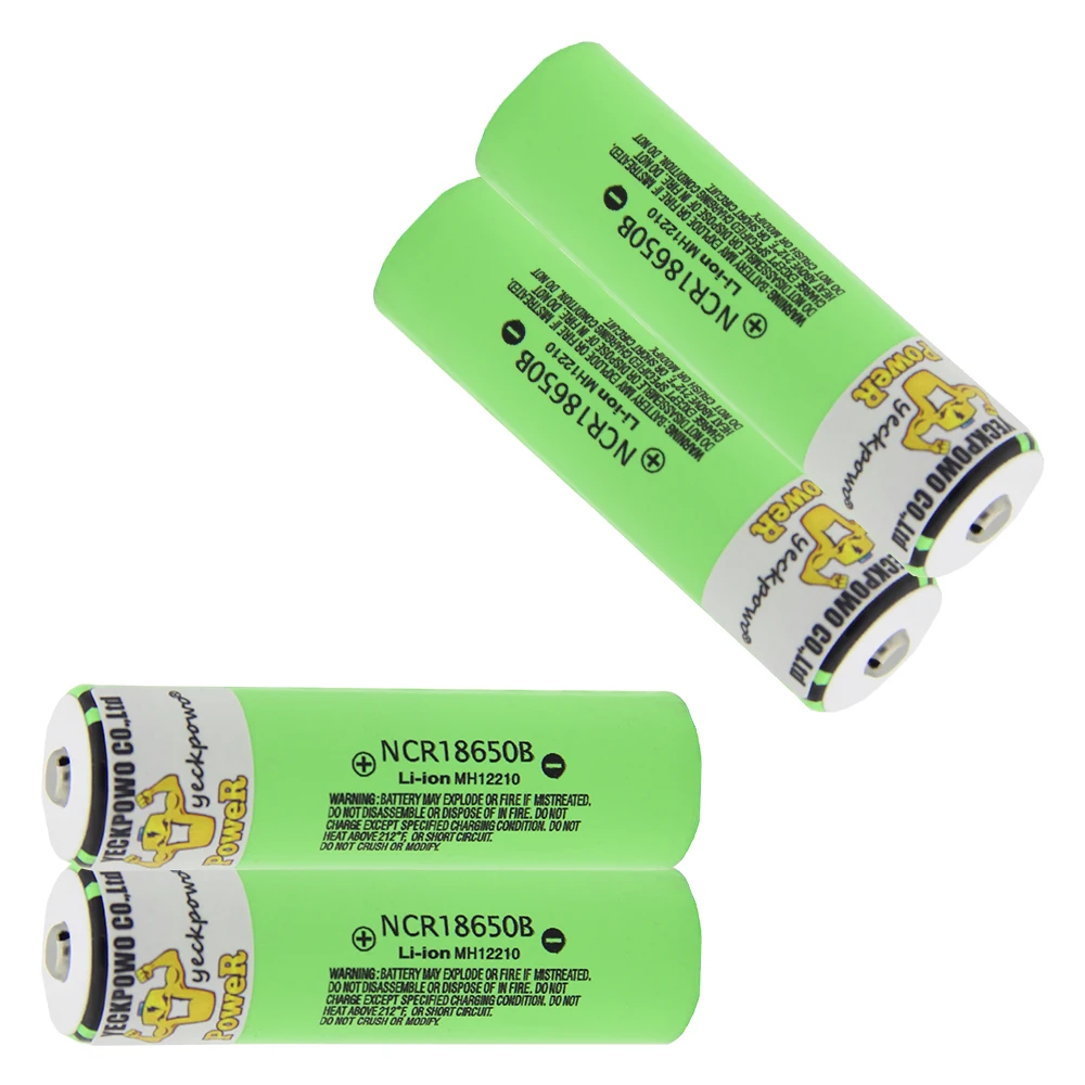 Склад в России 18650 аккумулятор ncr18650b батареи Li-ion литий-ионный 3400mah 3 7 v