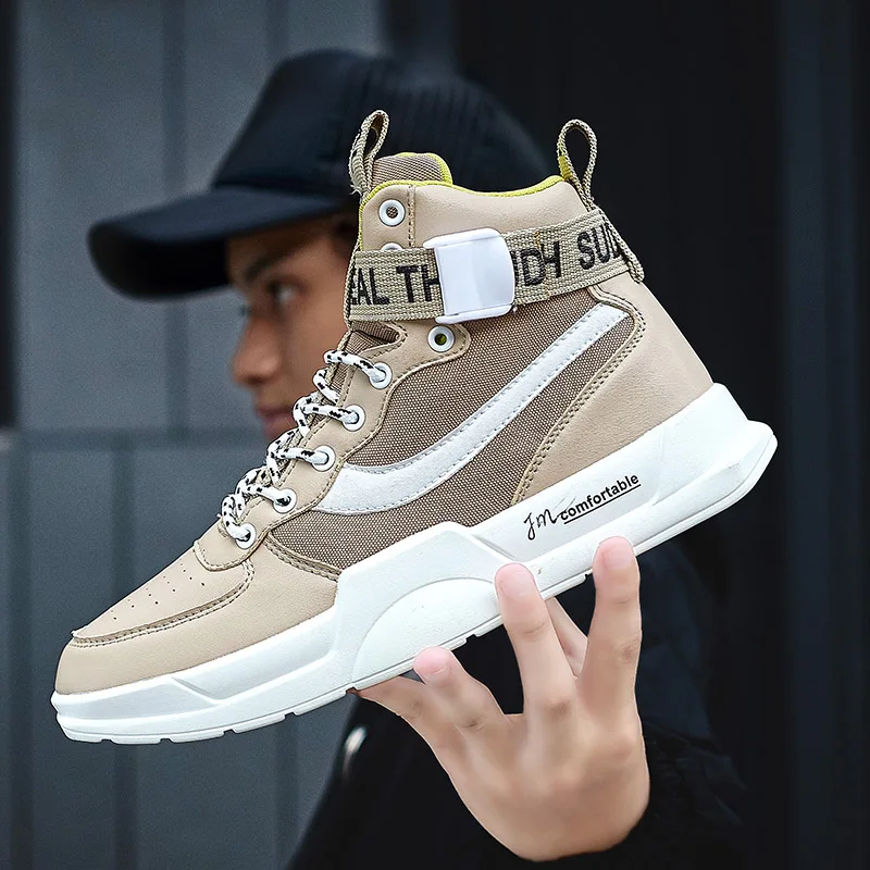 

Times New Roman Fashion Men Boots High Quality PU Leather Ankle Boots Shoes Warm Lace-Up Winter Shoes