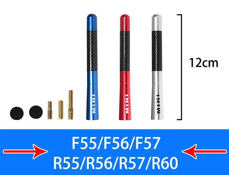 Автомобильная антенна радио внешняя декоративная Модификация аксессуары для BMW MINI Cooper S F55 F56 F57 R55 R56 R57 R60 автомобильный Стайлинг