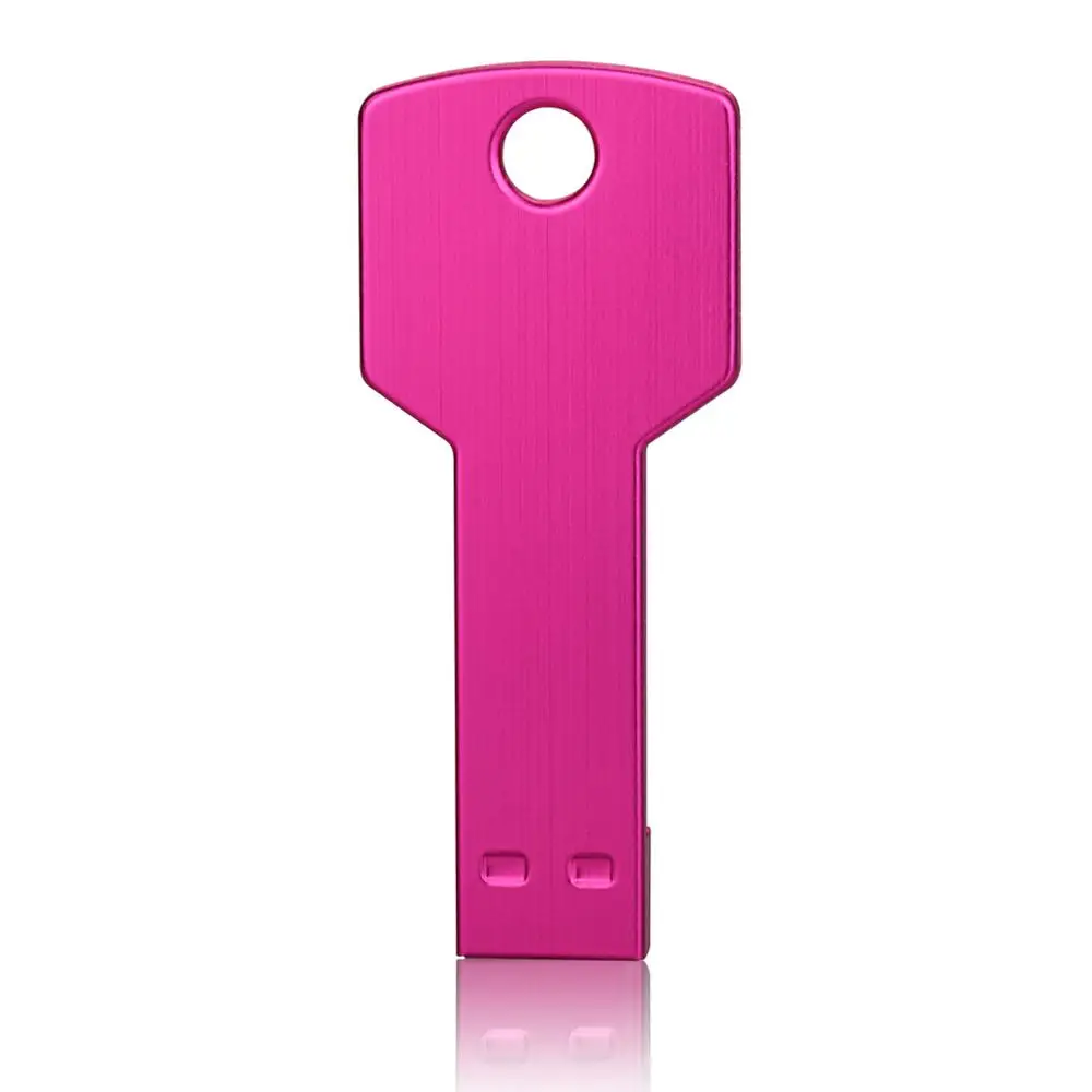 

J-boxing Metal Key 64GB USB Flash Drive USB 2.0 Pen Drive Flash Memory Stick Thumb Storage Computer Laptop Tablet Mac Multicolor