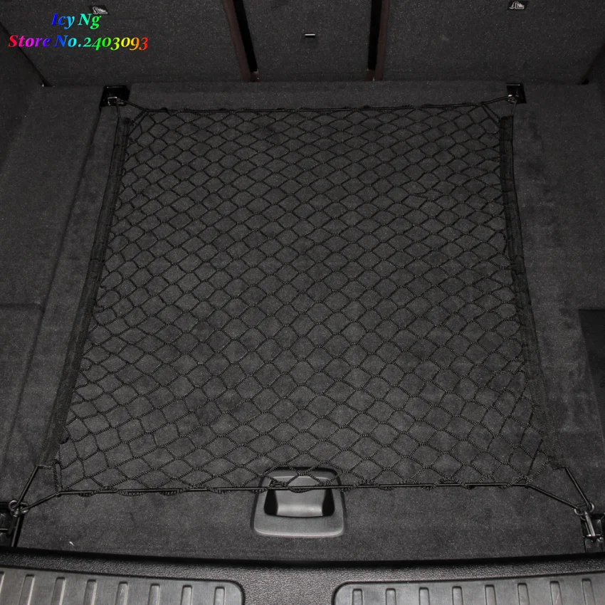 Сетка для багажника автомобиля 4 крючка автомобилей Volkswagen VW Golf 5 6 7 MK4 MK5 MK6 MK7 GTI R Tiguan