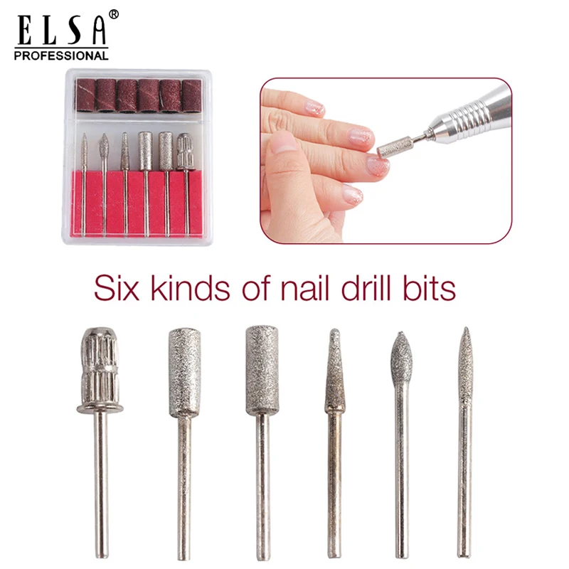 Billig Professionelle Elektrische Nagel Bohrer Maniküre Set 45W 35000RPM Nagel Kunst Umrüster Nagel Bohrer Pediküre Nagel Datei Polieren werkzeug