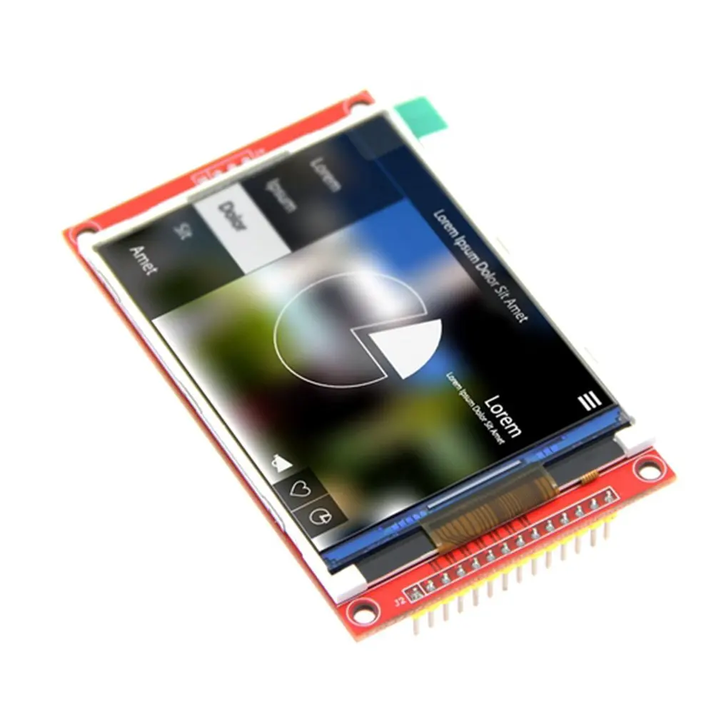 3,2 дюймов 320*240 последовательный SPI TFT lcd модуль дисплей экран оптическая Сенсорная панель Драйвер IC ILI9341 для MCU